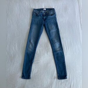 Womens Hudson blue stretch skinny Jeans in size 25